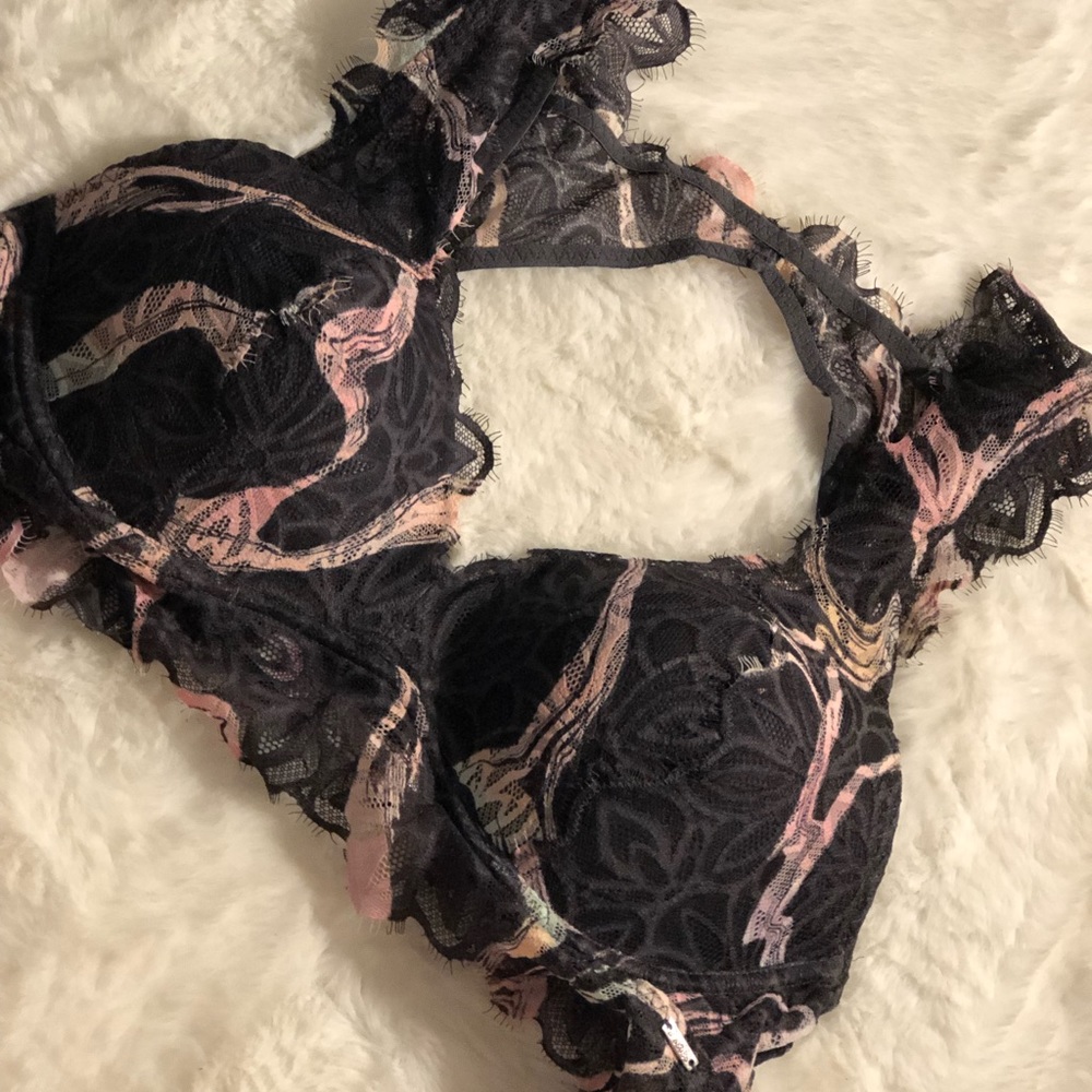 Pink Victoria Secret push up bralette